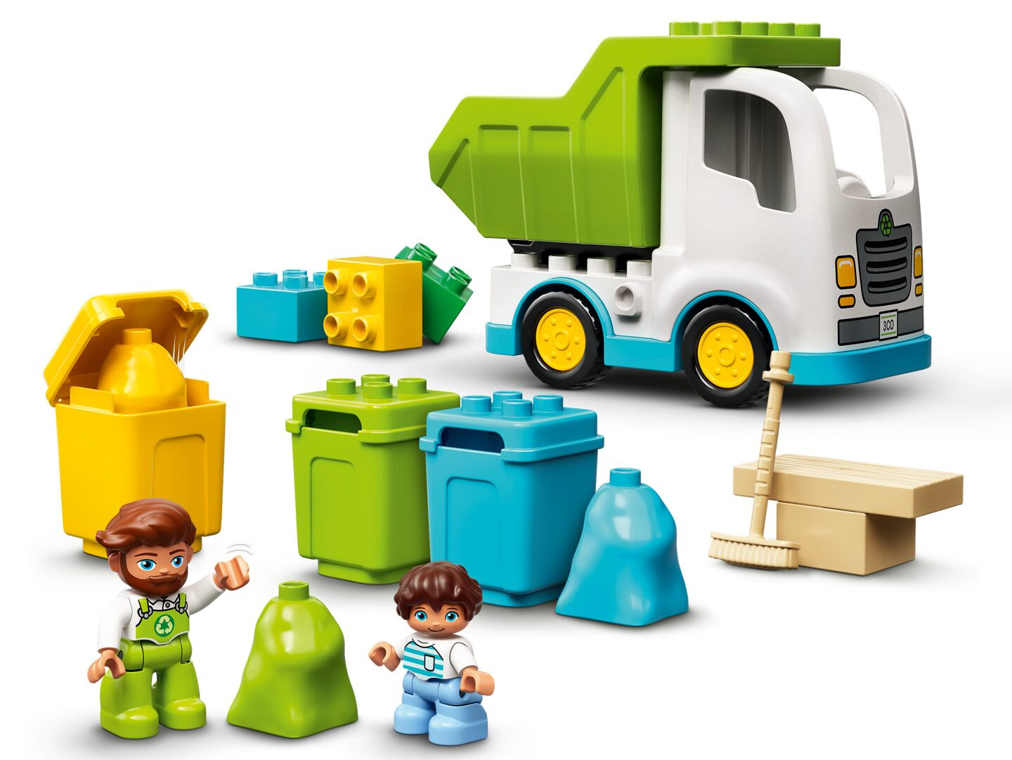 Vuilniswagen en recycling — Afbeelding 1