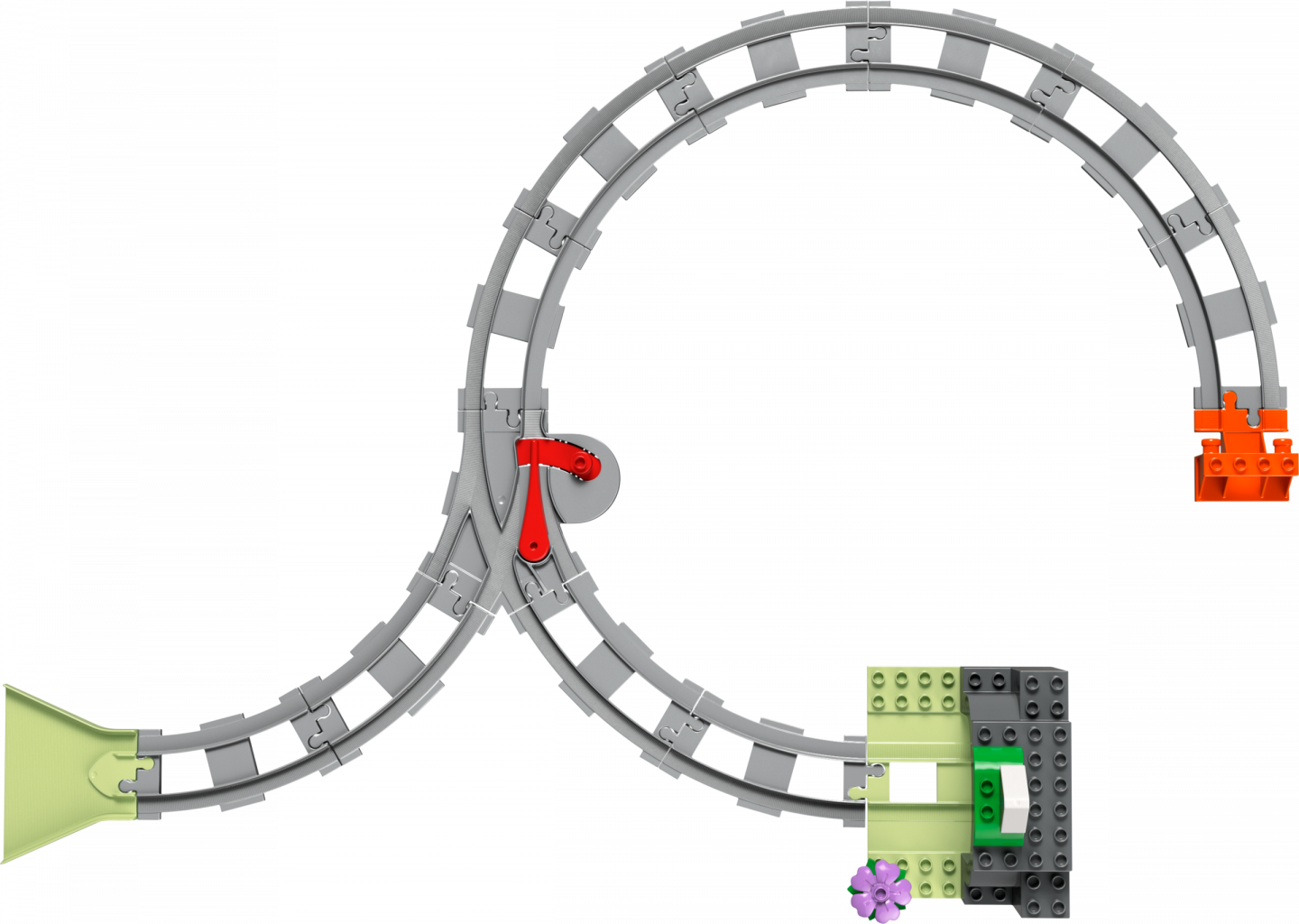 Treintunnel en rails uitbreidingsset — Afbeelding 4
