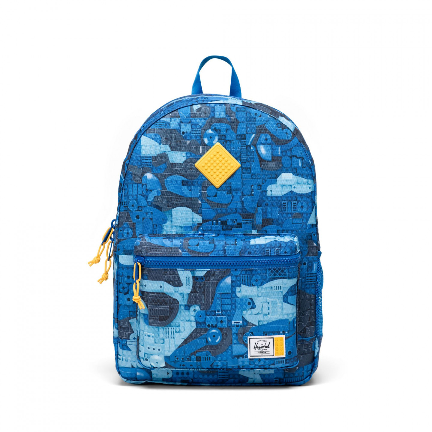 LEGO Herschel Heritage jongerenrugzak - abstracte stenen - blauw