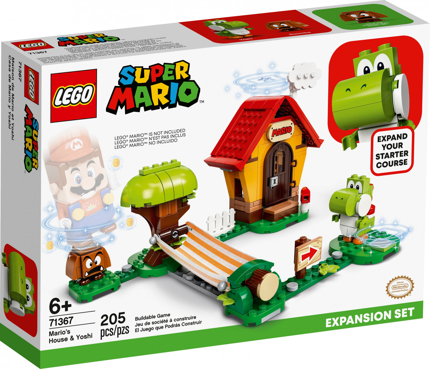 Uitbreidingsset: Mario's huis & Yoshi — Afbeelding 2