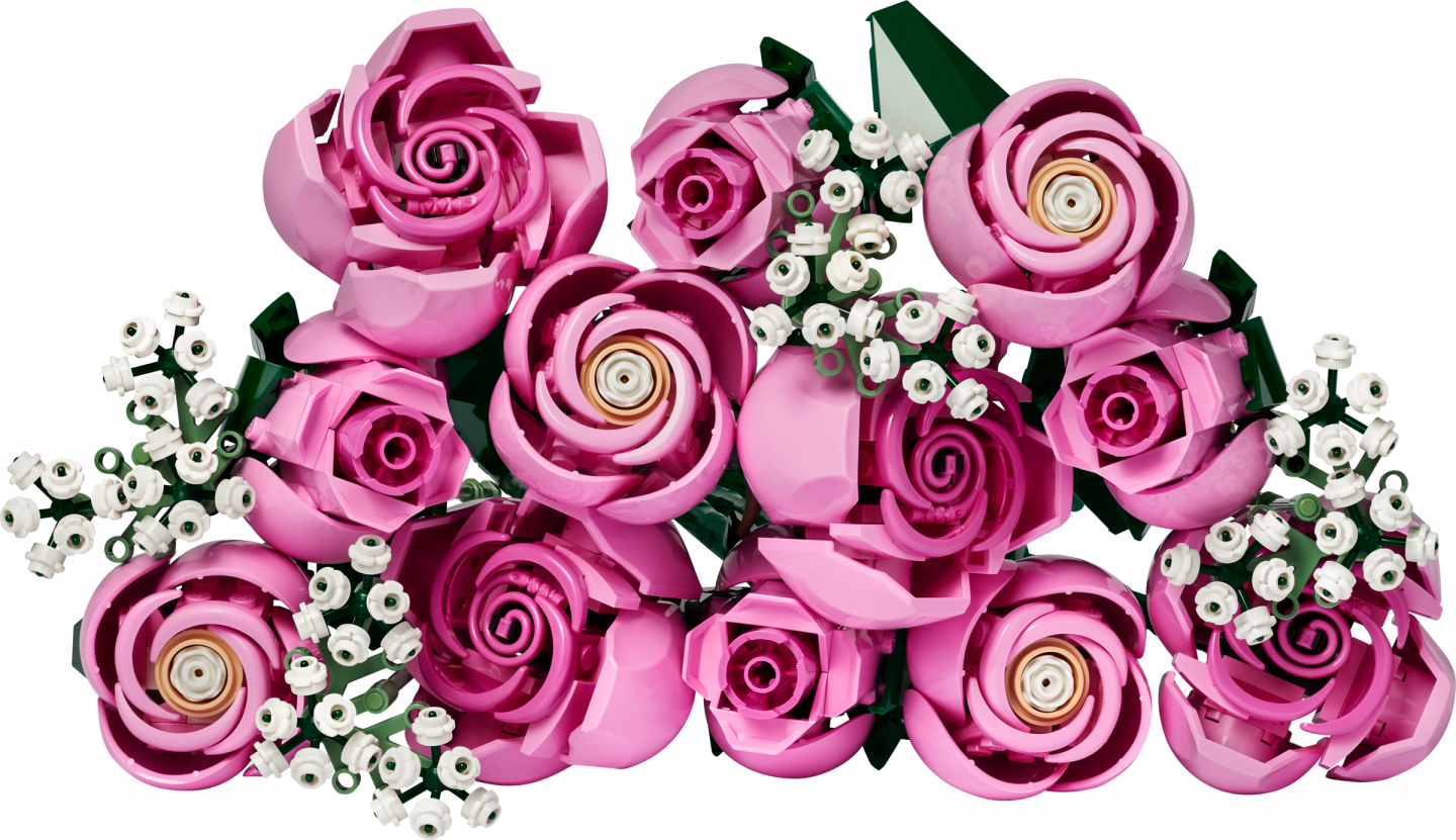 Roze rozenboeket