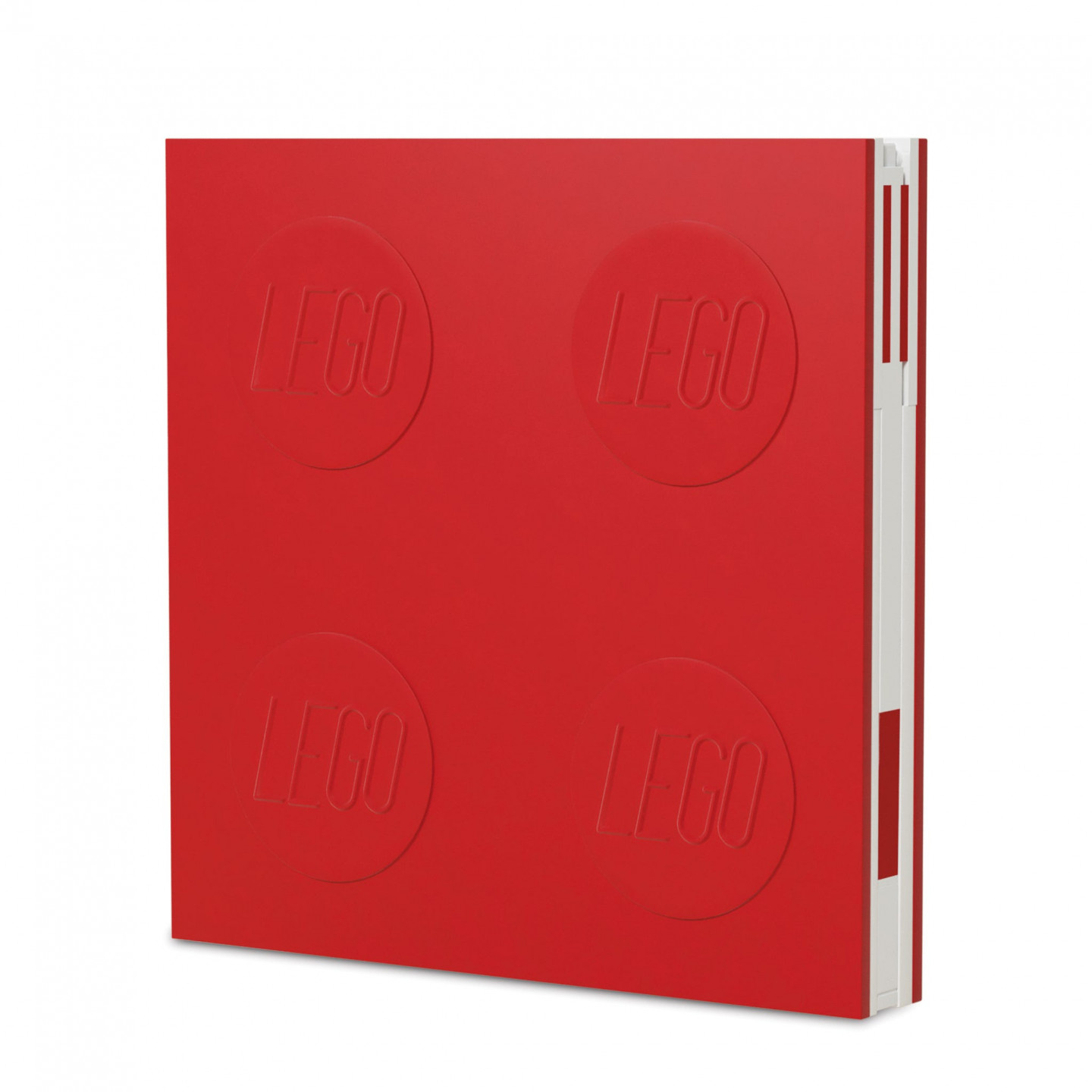 Notitieboekje met gelpen – rood