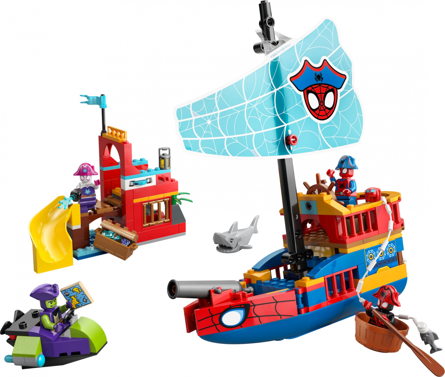 Team Spidey piratenschip