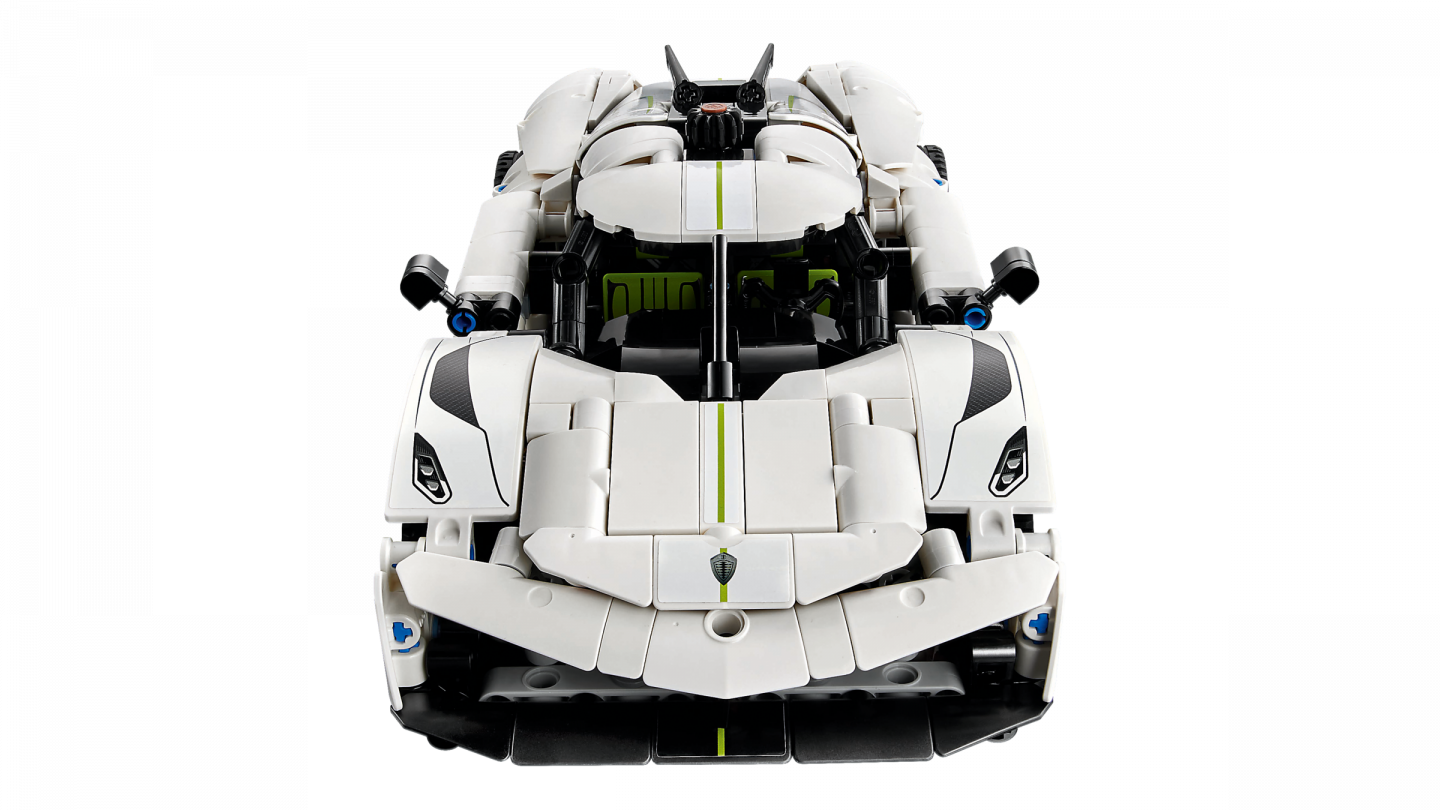 Koenigsegg Jesko Absolut witte hypercar — Afbeelding 4