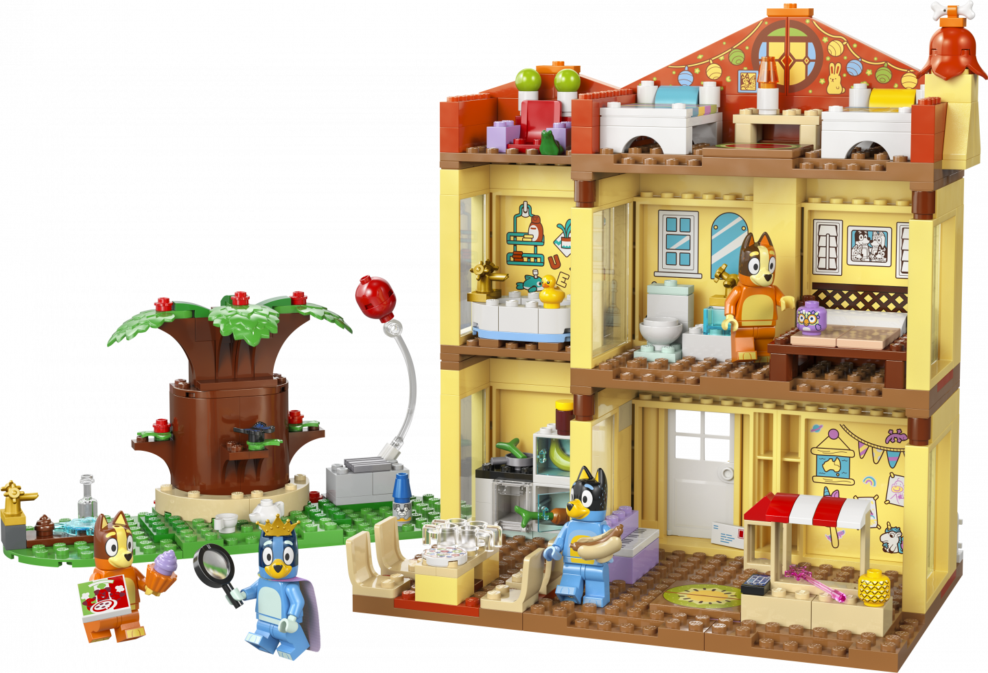 Huis van Bluey en haar familie