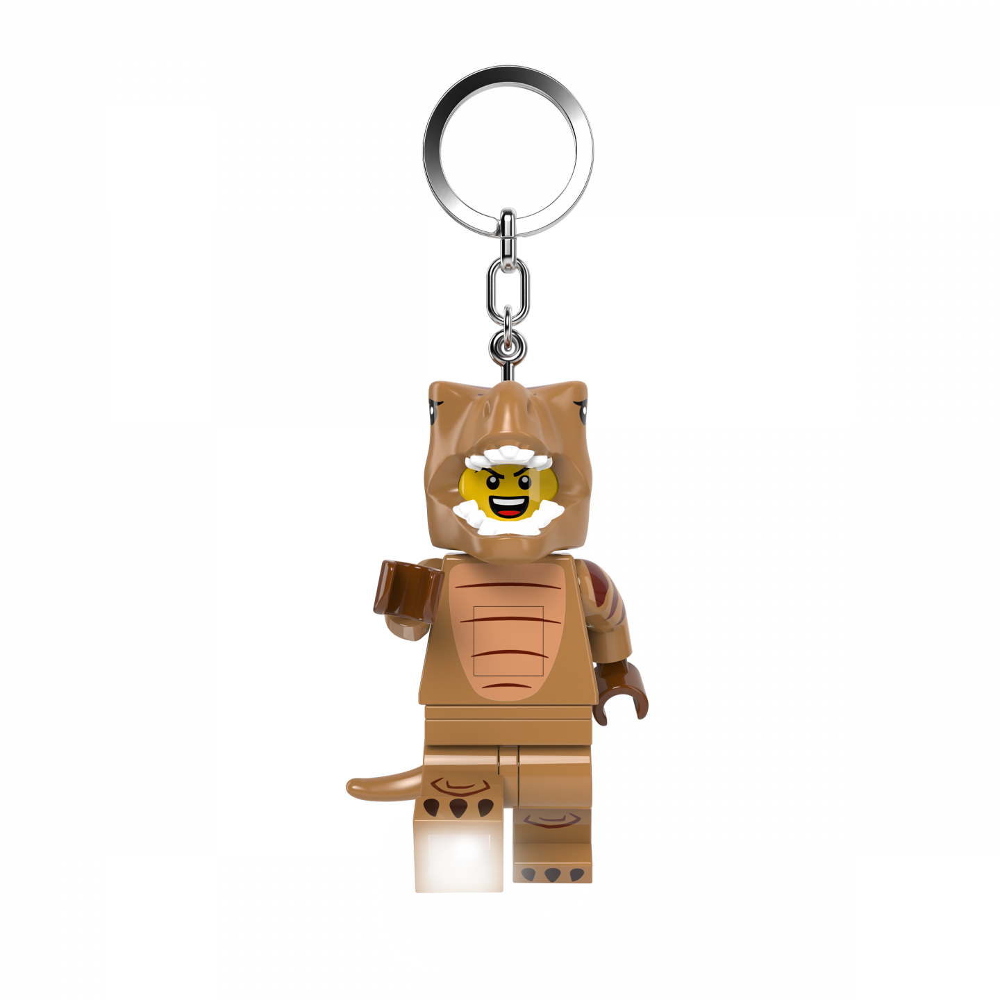 Fan in T. rex pak sleutellampje