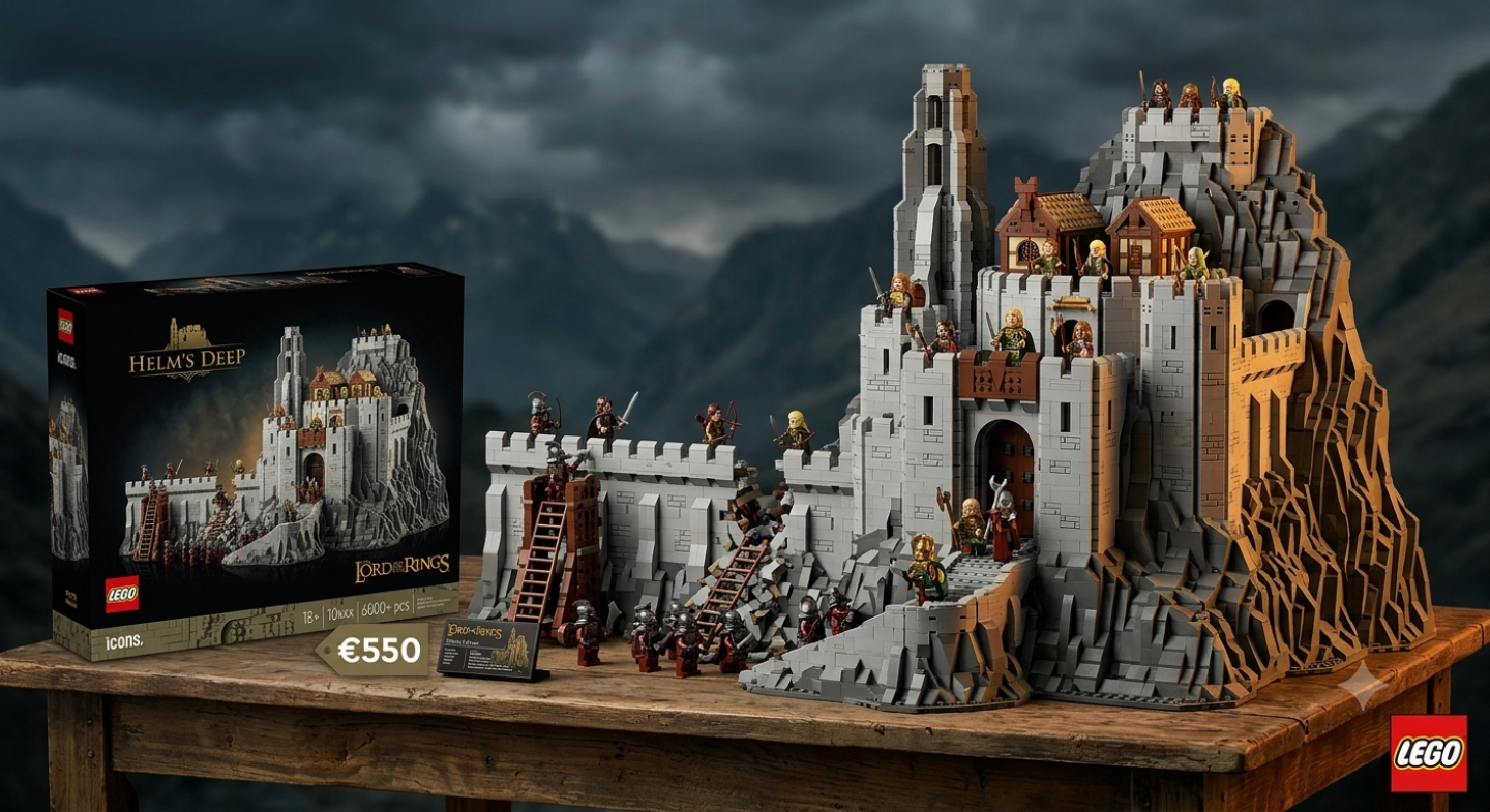 Gerucht! LEGO The Lord of the Rings Helm’s Deep-set verschijnt mogelijk in 2027
