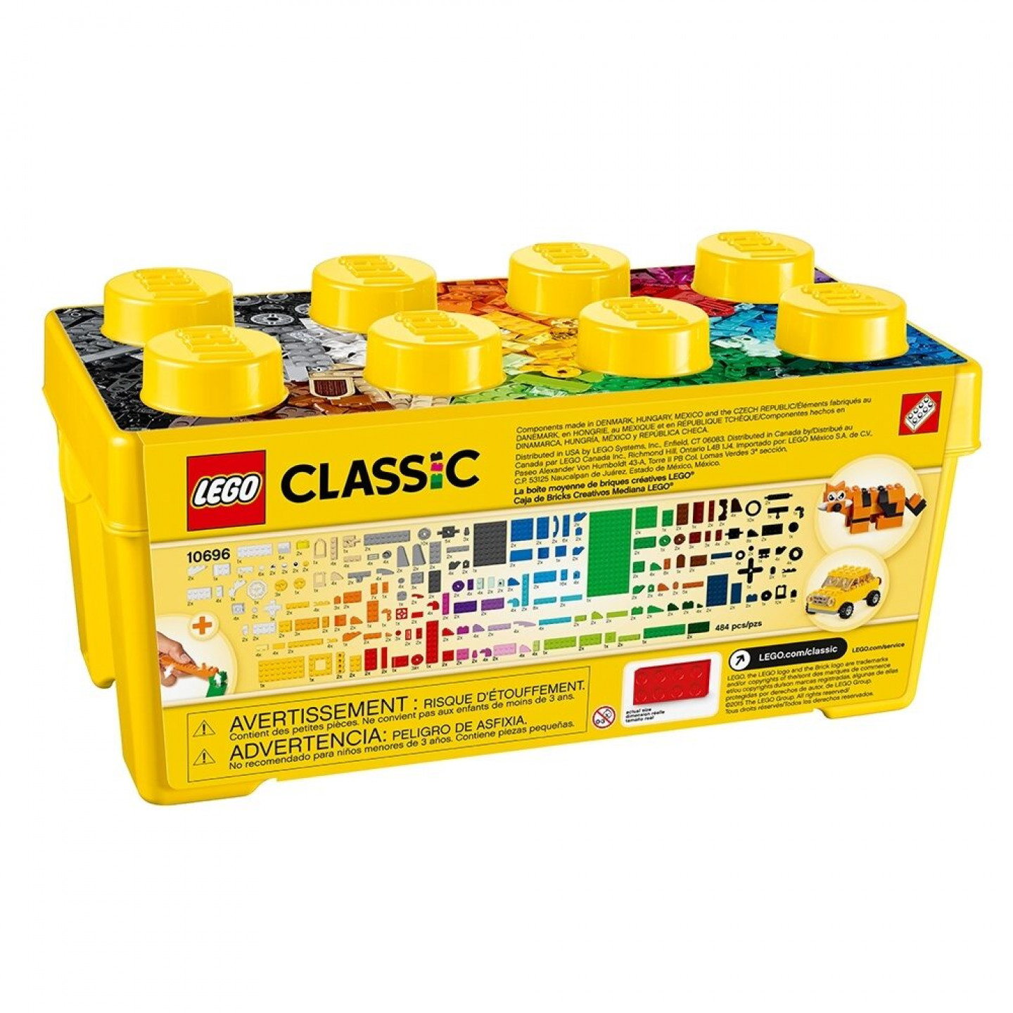 LEGO® Classic Creatieve medium opbergdoos — Afbeelding 3
