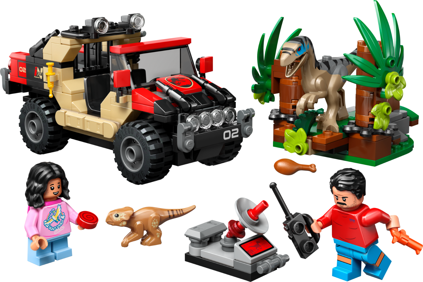Offroad raptorontsnapping