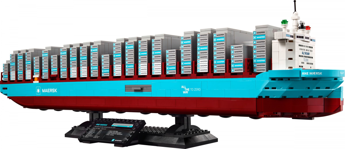 Maersk containerschip met dubbel brandstofsysteem