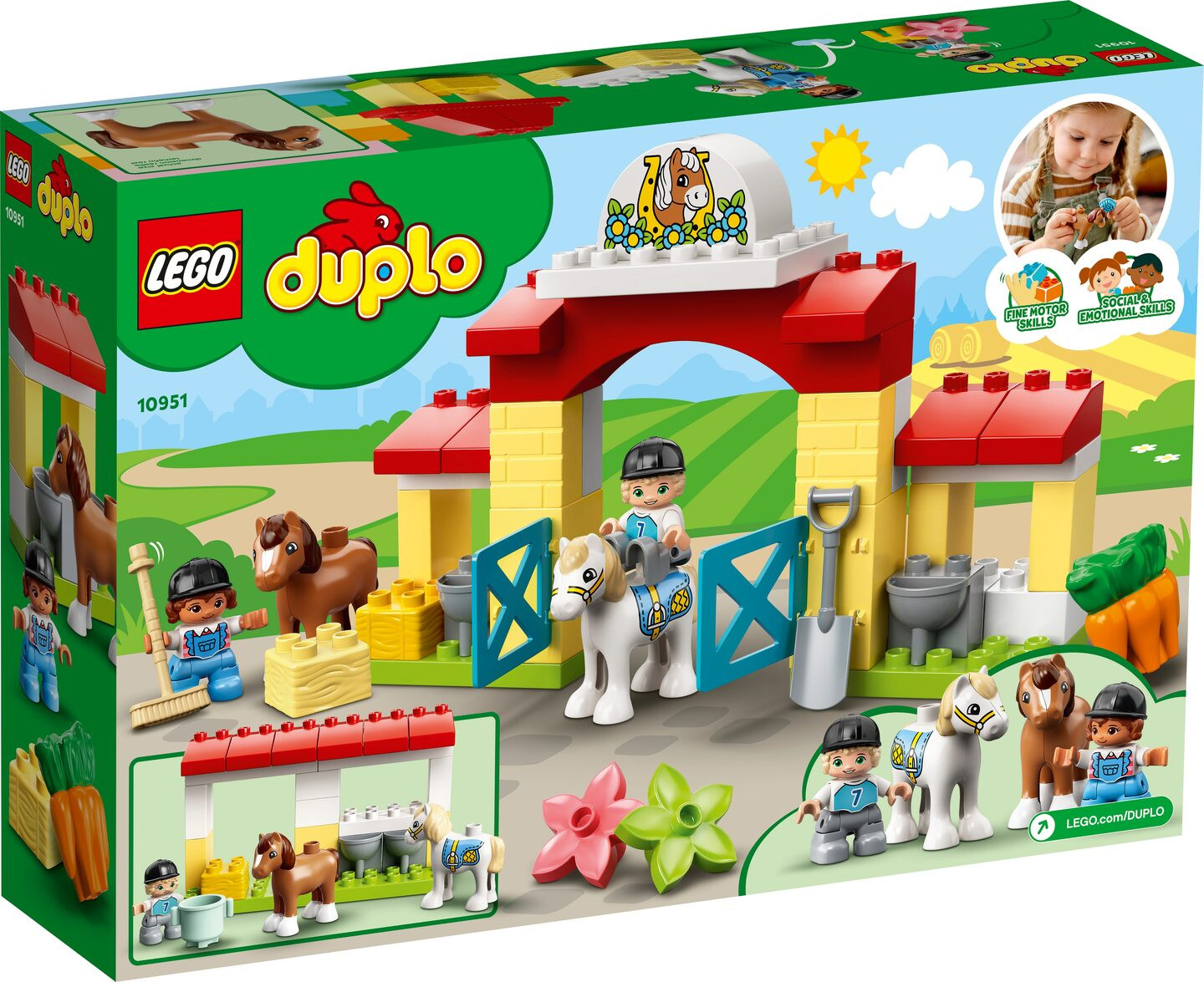 Paardenstal en pony's verzorgen — Afbeelding 9