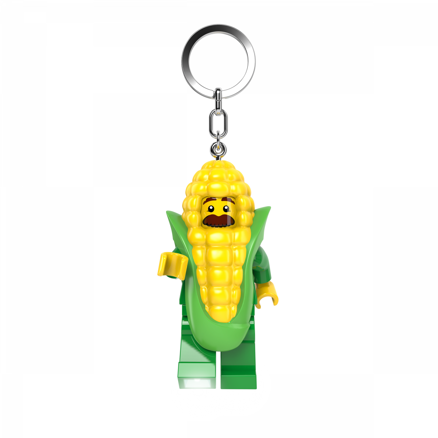 Maïskolfman sleutellampje