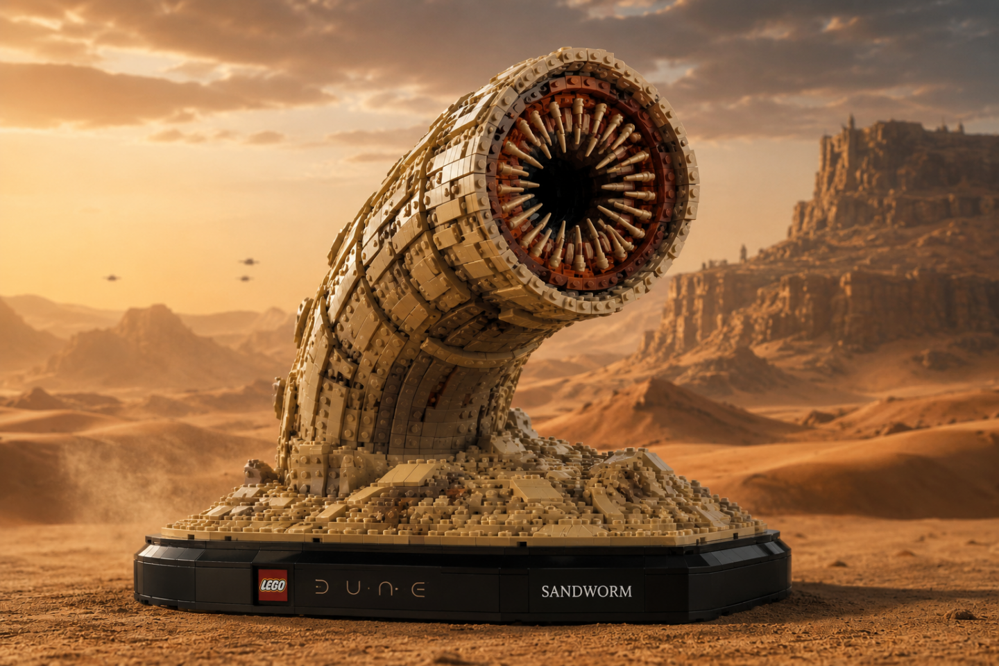 LEGO Icons 11392 Dune Sandworm verschijnt mogelijk op 1 januari 2027