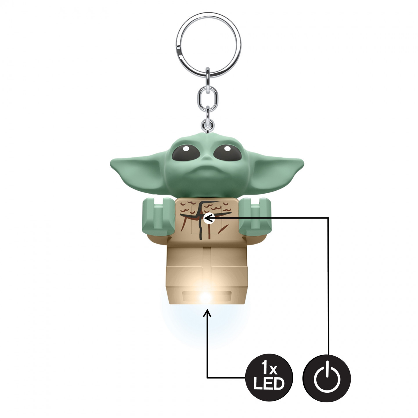 Grogu™ sleutellampje — Afbeelding 4