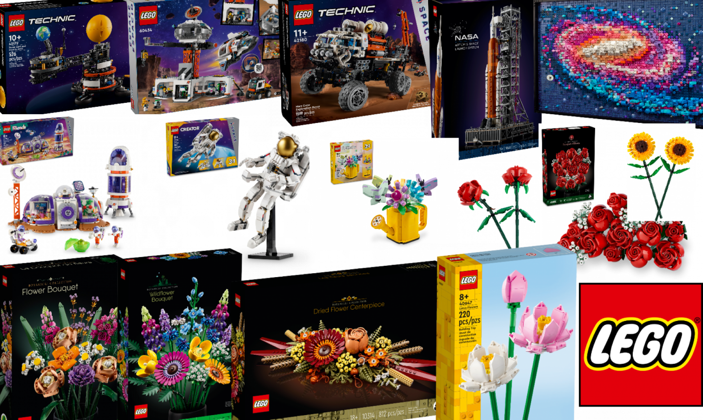 Verken het universum met LEGO Space sets en ontdek exclusieve nieuwigheden
