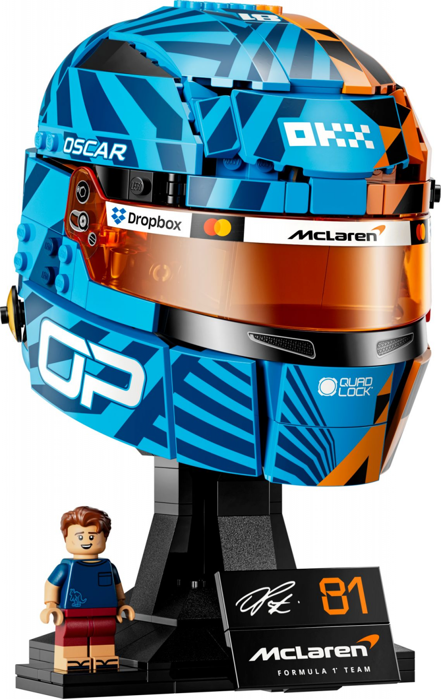 McLaren Mastercard F1 Team helm van Oscar Piastri