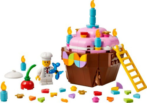 Verjaardagscupcake