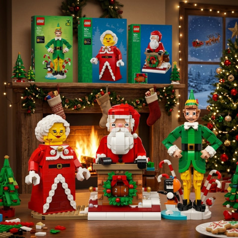 Nieuwe LEGO-kerstsets voor oktober 2026: Het feestelijke overzicht