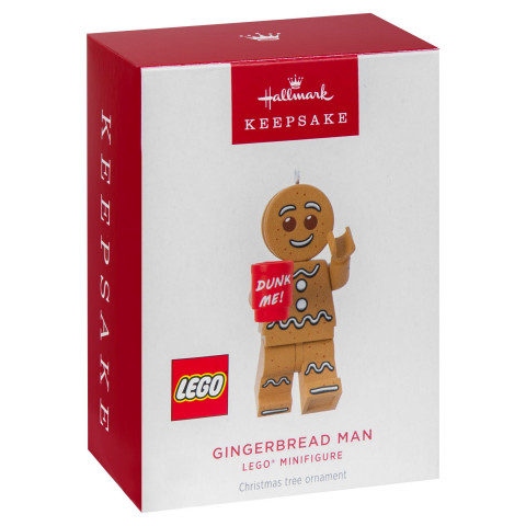Peperkoekmannetje kerstversiering om te verzamelen