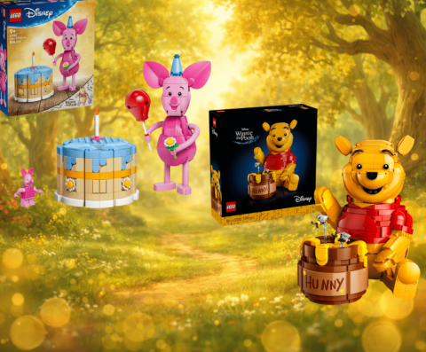 LEGO Disney 43300 Winnie the Pooh en LEGO Disney 43305 Piglet’s Birthday Fun nu als pre-order beschikbaar