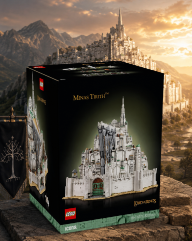 LEGO Icons 11377 The Lord of the Rings: Minas Tirith officieel onthuld!